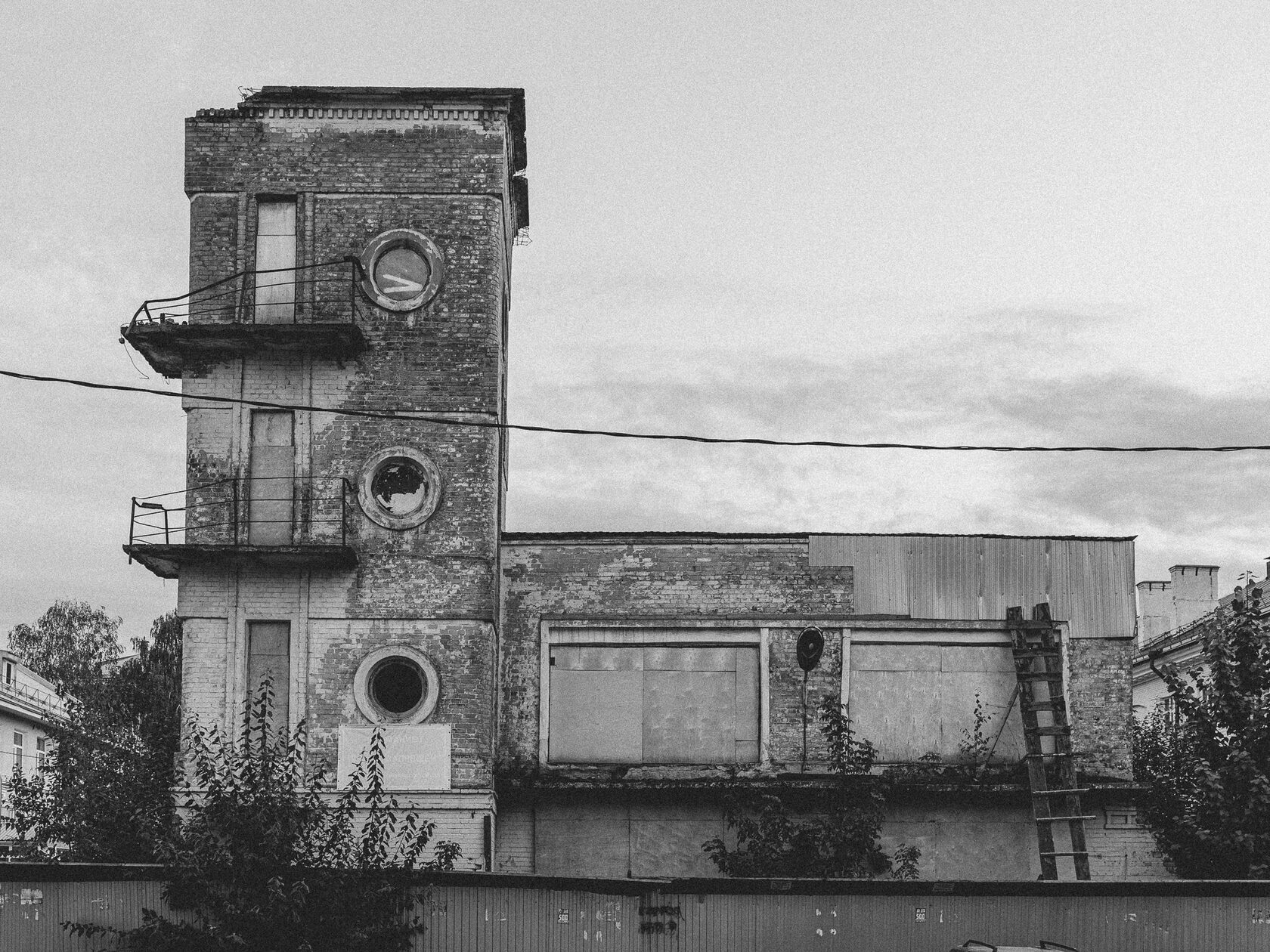 Fire station of the wagon train parts plant, image 2