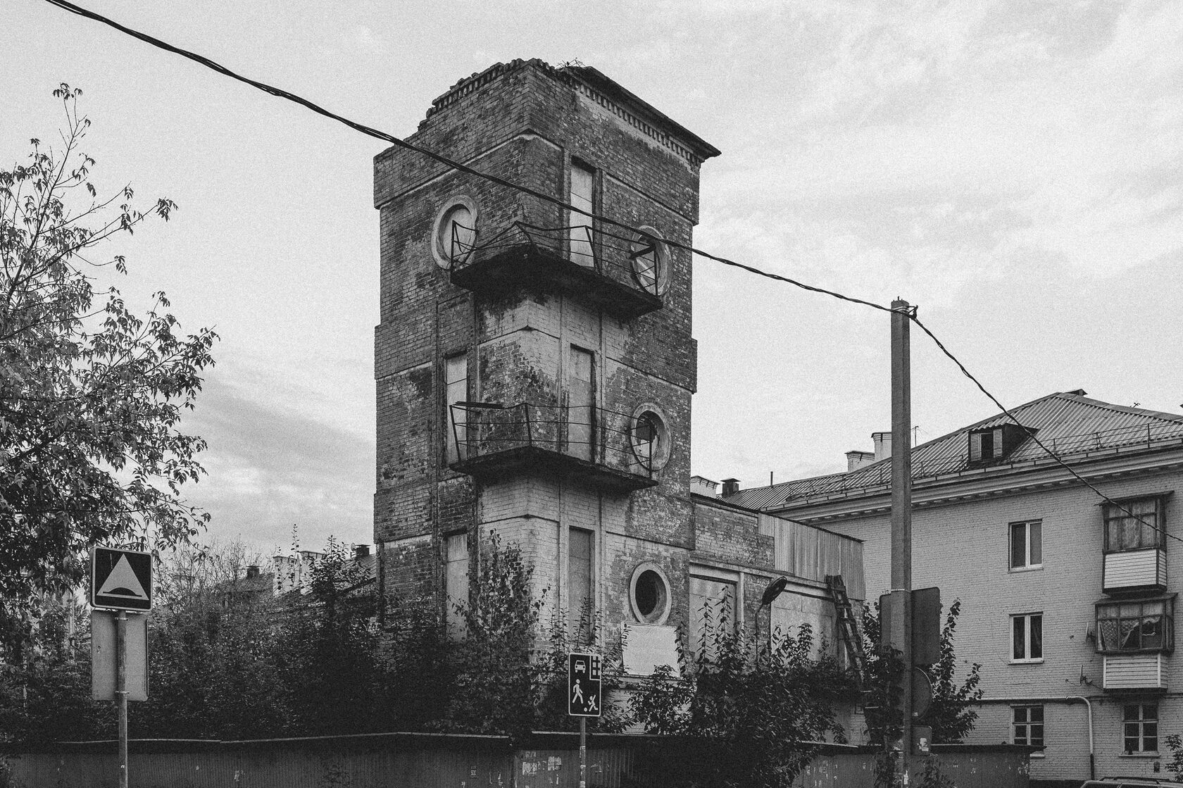 Fire station of the wagon train parts plant, image 3